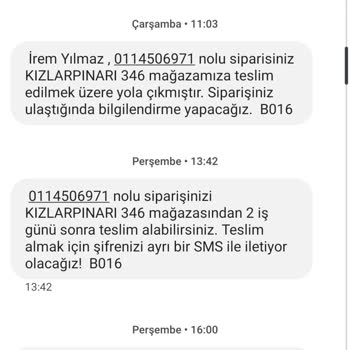 Watsons Siparişim 7 Gün Dolmadan Ve Benden Habersiz İade Edildi.