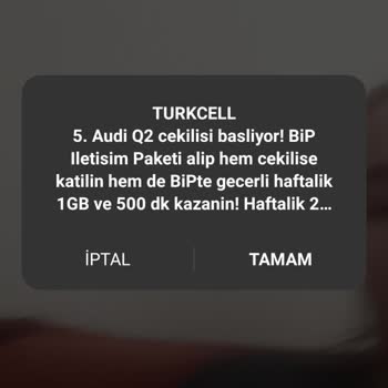 Turkcell Den Gelen Reklamları Kapatamadılar