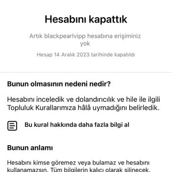 Instagram Hesabımı Açıldı Kapandı Açıldı Kapandı Açılmasını İstiyorum
