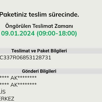 UPS Kilis Şubesi Lakayıt Çalışıyor İşini Yapmıyor