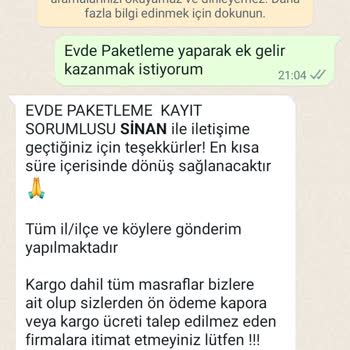 Meta Paketleme Önden Bilgilendirme Firmanın Güven Vermemesi