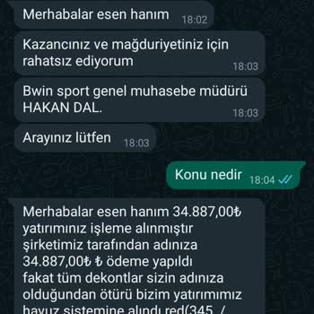 Bwin'den Şüpheli İstekler Ve Mağduriyetim