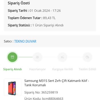 Çiçek Sepeti Sipariş Verdim Ama Ürün Yok, Açıklama Yok