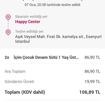 Yemeksepeti Parası Ödenen Siparişin Elime Ulaşmaması