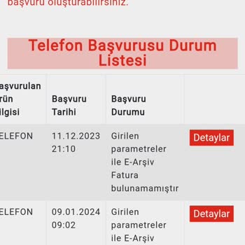 Gençlik ve Spor Bakanlığı Vergisiz Telefon Desteği E Fatura Hatası