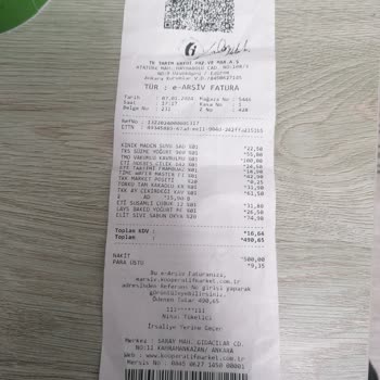 Tarım Kredi Kooperatif Market Süresi Geçmiş Ürünlerin Satışı Ve İade Süreci