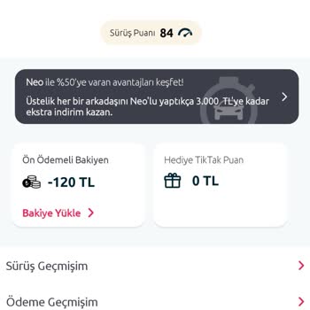Tiktak Araç Kiralama Cezası