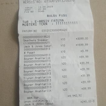 Skechers Marka Ayakkabı Boyner Mağazası Şikayet