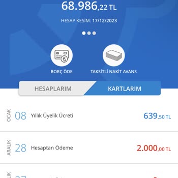 Denizbank Yıllık Üyelik Ücreti