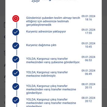 Aras Kargo Yalan Söylüyor. Teslimatımı Yapmıyor