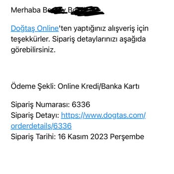 Doğtaş Ürün Teslimat Sıkıntısı