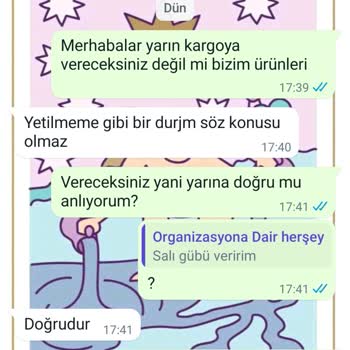 Organizasyona Dair Herşey (organizasyonadairhersey_) Nişan Hediyelikleri Gecikmesi Ve Kötü Müşteri İlişkileri