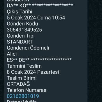 Yurtiçi Kargo Hasarlı Gelen Kargo