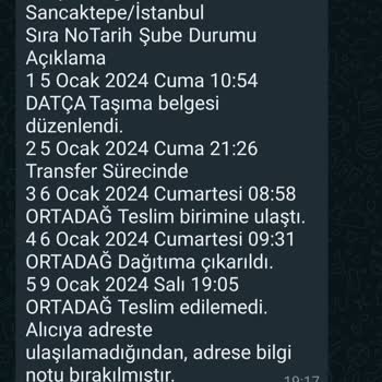 Yurtiçi Kargo Hasarlı Gelen Kargo