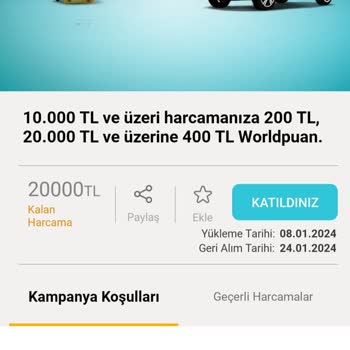 VakıfBank World Puanı Vermiyor