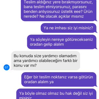 GetirYemek Sipariş İptali Ve Ücret İadesi Sorunu