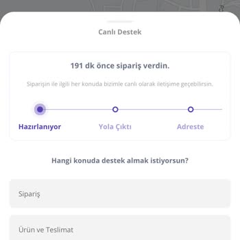 Getir Büyük 190 Dakika'dır Siparişimi Getirmiyor