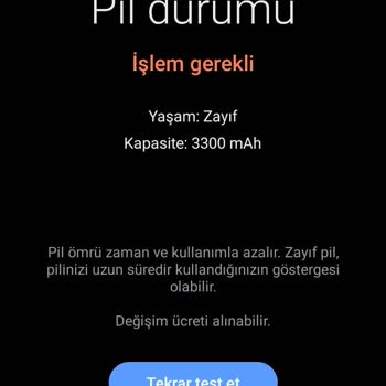 Samsung Telefon Galaxy Note 8 Şarj Sorunu