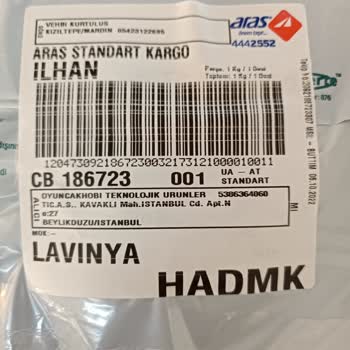 Oyuncakhobi DJ Marka Ürünüm 5 Ekimden Beridir Firmada Geri Gelmedi