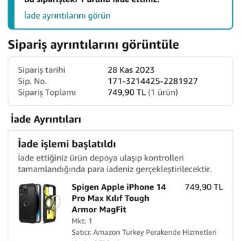 Amazon İade Kabul Etmiyor. Paranıza El Koyuyor