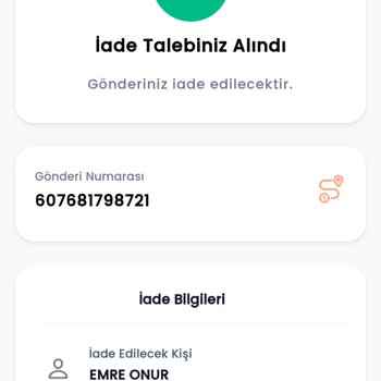 Yurtiçi Kargo İadeyi İptal Etmek
