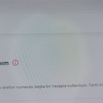Yemeksepeti Bu Cep Telefonu Başkası Tarafından Kullanılıyor Hatası