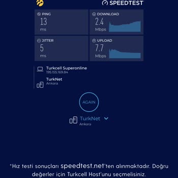 Superonline İnternet Hız Problemi