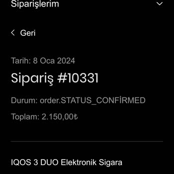 Esigaraturkiyem.com Verdiğim Sipariş Gelmedi, Cevap Alamıyorum