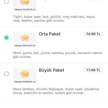 Dolap Uygulaması Kargo Ücretleri Şikayeti