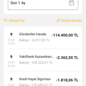 VakıfBank Kazandıran Ücreti İadesi Talebi.