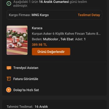 Trendyol İade Süresinin Dolduğunu Söylüyor