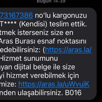 Aras Kargo Kargomun Yanlış Adrese Yanlış Kişiye Teslim Edilmesi