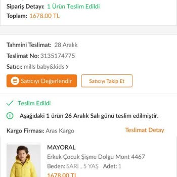 Mayoral Çocuk Giyim Mayoral Marka Mont