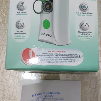 Hünkar Medikal Nimo Nebülizatör İlk Günde Bozuldu