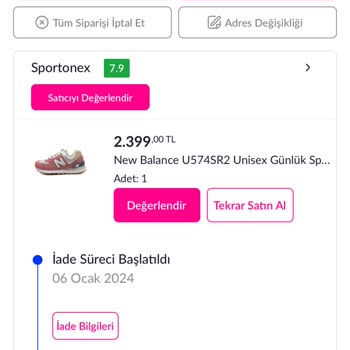 Pazarama Ücret İadesi Yapmıyor