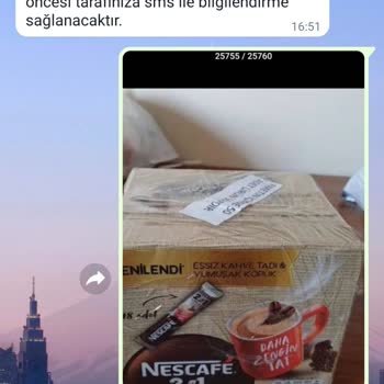 Nescafe Uygulamasından Kazandığım Kahveler Gelmiyor