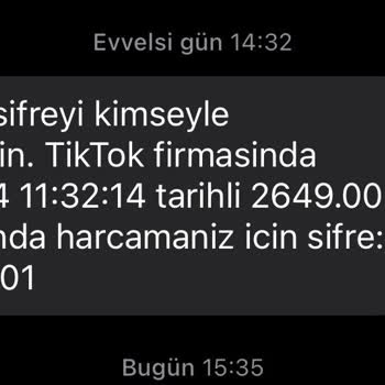 TikTok'tan Çekilen Para