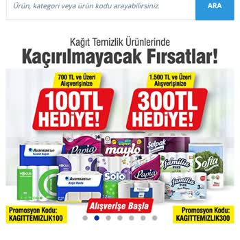 Avansas Ürünleri Teslim Etmiyor!