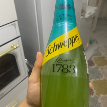 Schweppes Bitter Limon Dibinde Yeşil Yabancı Şeyler