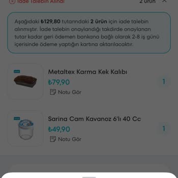 A101 Kapıda İade Problemi