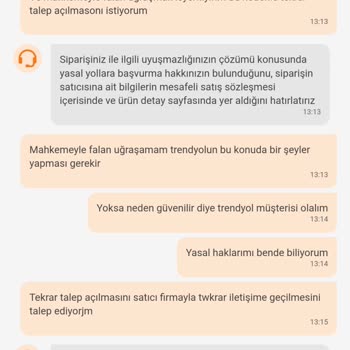 Trendyol'un Sorunlara Yönelik Çözüm Üretememeleri