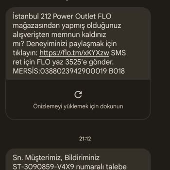 FLO Mağazacılık Müşteri İlişkileri Müşteri İletişimsizliğine Dönmüş.