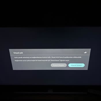 PHILIPS TV Kanal Yok Sorunu