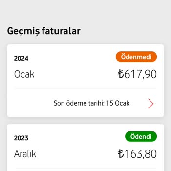 Vodafone Ani Tarife Artışı İle İlgili Şikayet