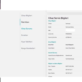 Samsung Servisi Haksız Yere Garantili Cep Telefonum Ücret İstiyor