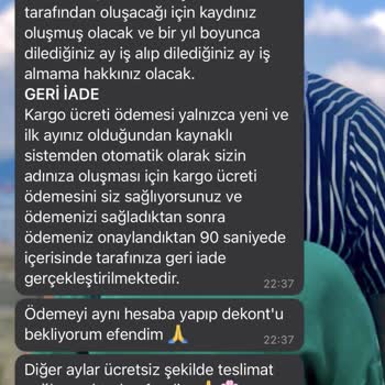 Güneyce Paketleme Kapora Sonrası Ek Ücret Talebi!