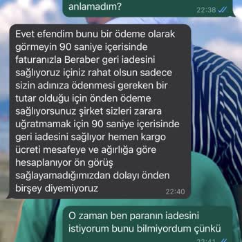 Güneyce Paketleme Kapora Sonrası Ek Ücret Talebi!