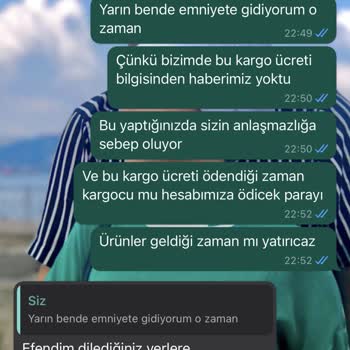 Güneyce Paketleme Kapora Sonrası Ek Ücret Talebi!