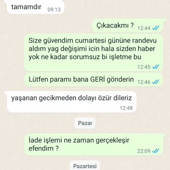 Sanal Yağ Market Pişmanlık İlgisiz Alakasız İşletme