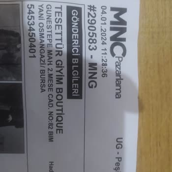 Zeynep Boutique (Zen Tesettür) Defolu Ürün Gönderimi Değişim Ücretli